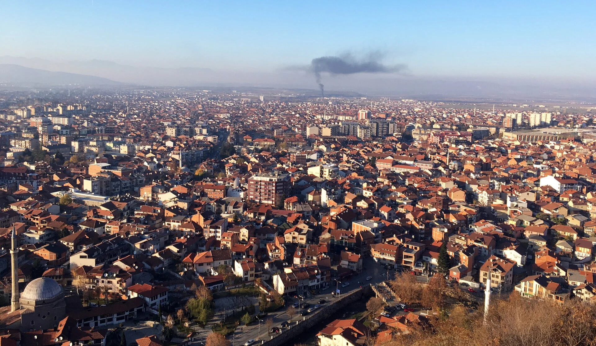 Panorama de la vieille ville de Prizren