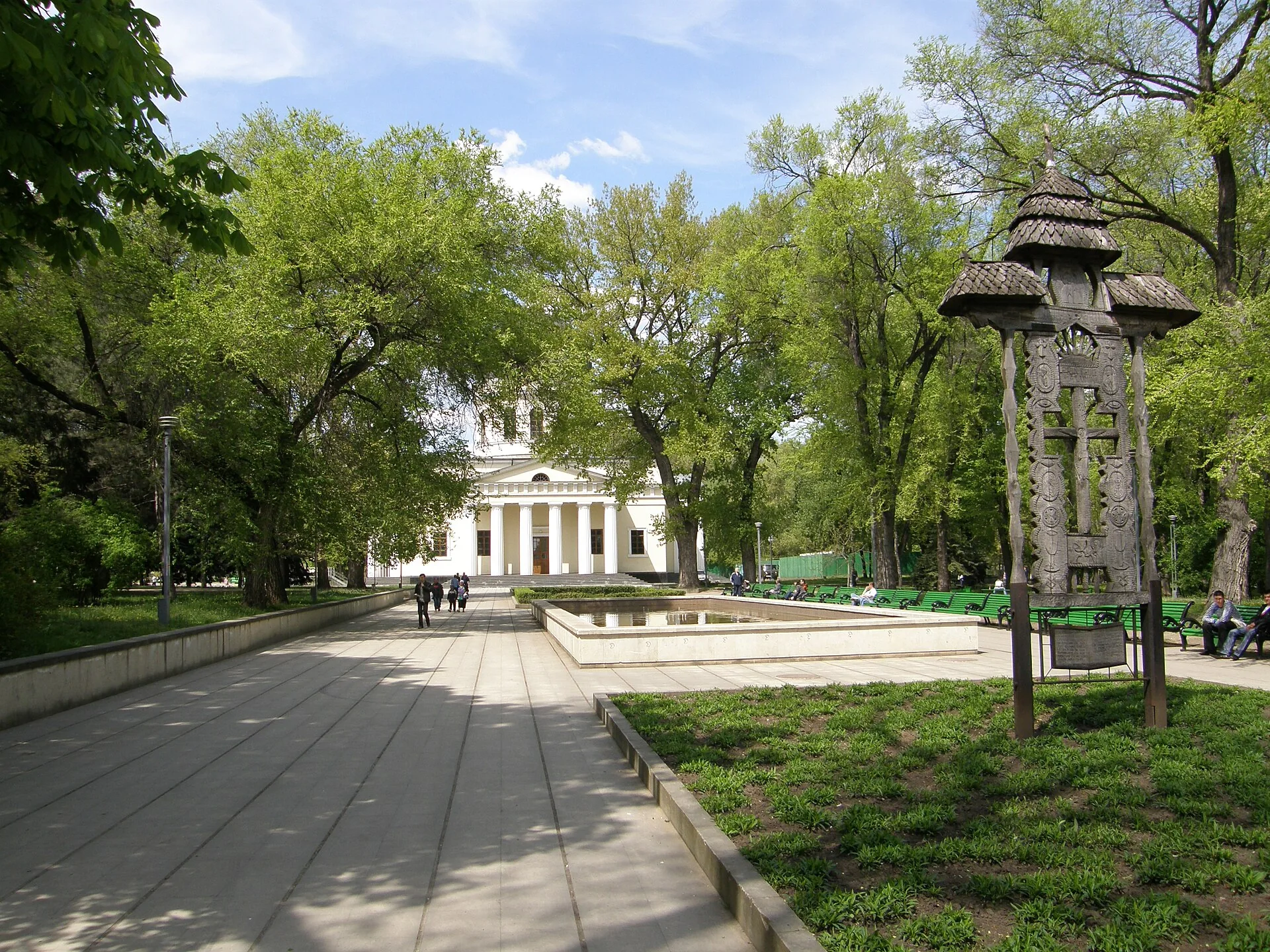 Parc de la cathédrale à Chișinău